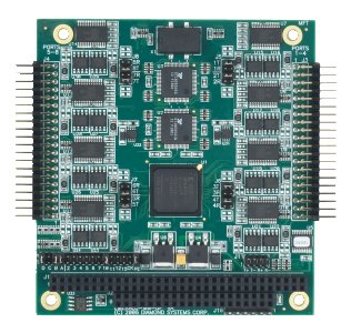 Emerald-MM-8PL-XT: I/O Expansion Modules, Rugged, wide-temperature PC/104, PC/104-<i>Plus</i>, PCIe/104 / OneBank, PCIe Minicard, and FeaturePak modules featuring standard and optoisolated RS-232/422/485 serial interfaces, Ethernet, CAN bus, and digital I/O functions., PC/104